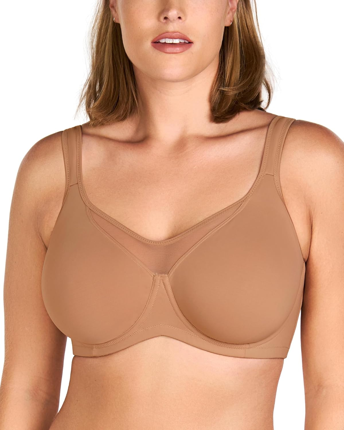 Plus Size Cooling Full Coverage Minimizer Bra