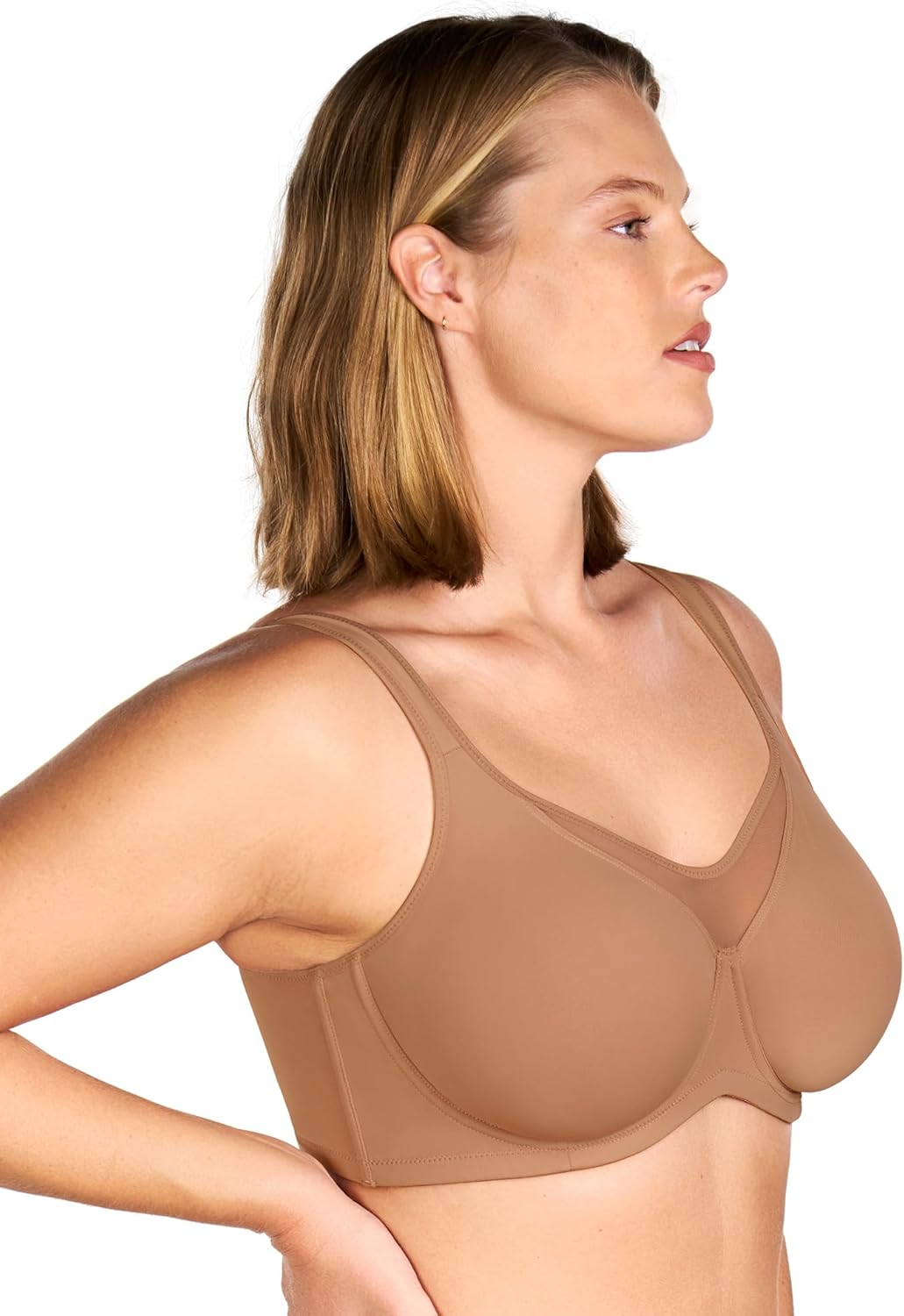 Plus Size Cooling Full Coverage Minimizer Bra