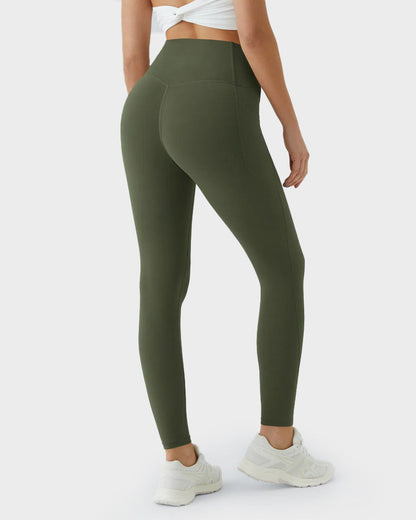 Tummy Control Butt-Lifting Training Leggings with Pockets