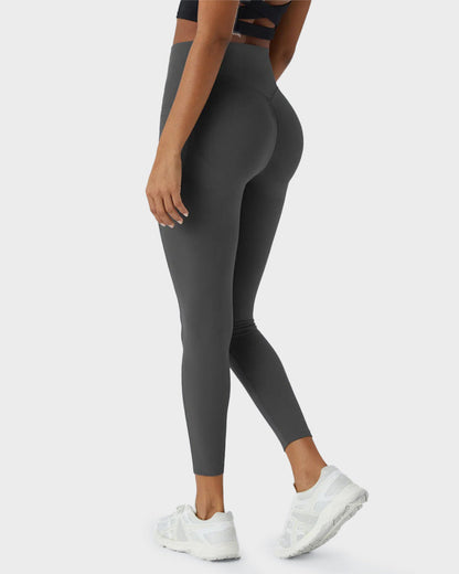 Tummy Control Butt-Lifting Training Leggings with Pockets
