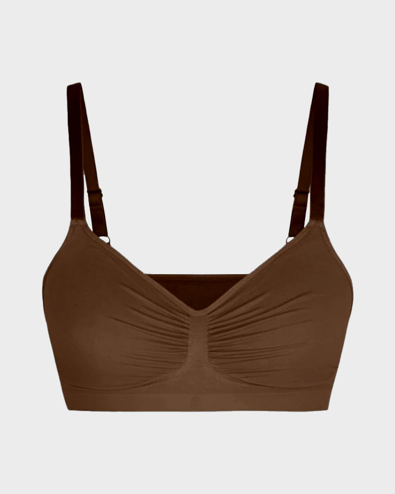 Women's Full Coverage Non-Padded Wireless Sculpt Bra